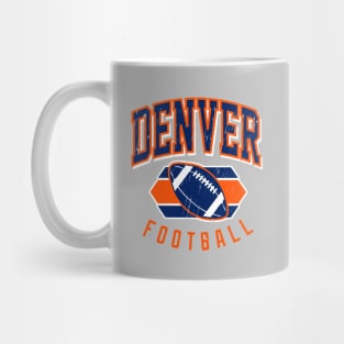 Vintage Denver Football Mug